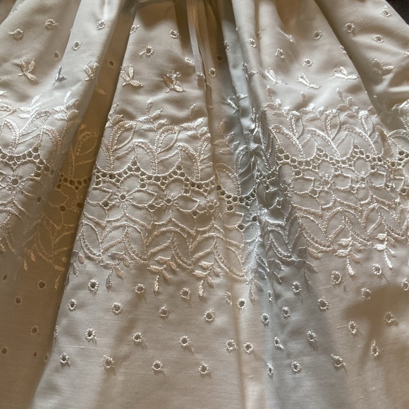 Vintage White Lace Baby Christening Dress - Picture 3 of 7